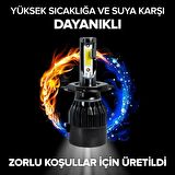 H4 Led Xenon Şimşek Etkili 12000 Lümen ZNON