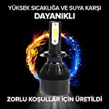 H7 Led Xenon Şimşek Etkili 12000 Lümen ZNON