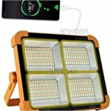 Portatif Solar LED Projektör Cata 200W Güneş Enerjili Seyyar LED Işık Taşınabilir Sokak Aydınlatması