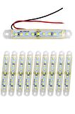 10 Adet 9 Ledli Parmak Led Beyaz Işık Su Geçirmez 12-24V