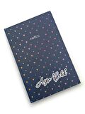 Kişiye Özel Defter & Mor Kupa & Fular & Beyaz Kalem Hediye Seti