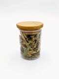 Kişiye Özel Haki Kupa & Yapay Baykuş Saksı & Bambu Kapaklı Kavanozda Ihlamur & Bubble Mum & Kurabiye Hediye Seti