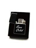 Kişiye Özel Siyah Kupa & Cüzdan & Zippo Çakmak & Kartlık & Kalem Hediye Seti