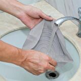 BUFFER® Renkli Isıya Dayanıklı Yıkanılabilir Silikon Fırın Airfryer Kare Model Pişirme Matı 20 cm