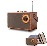 ULVİLA AS23 Nostaljik Şarjlı Fm Radyo, Handfree+Aux+Usb ve Tf Card Okuyuculu Mp3