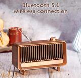 ULVİLA AS25 Nostaljik Şarjlı Fm Radyo, Handfree+Aux+Usb ve Tf Card Okuyuculu Mp3