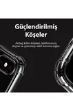 Samsung Galaxy A50S Şeffaf Tank Silikon Kapak