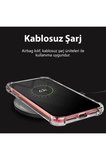 Huawei P20 Lite Şeffaf Tank Silikon Kapak