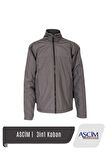 Ascim Outdoor 3-in-1 Kaban | Siyah - Haki