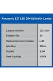 E27 LED Dim Lamba 8.5W 806LM 4000K