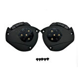 ADVANT 2 KASK YAN KAPAK SET MAT SİYAH