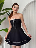 ASFSTORE Yuna Straplez Elbise