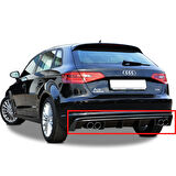 AUDI A3 HB RIEGER DİFÜZÖR PARLAK SİYAH