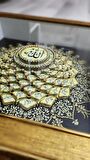  ESMA-ÜL HÜSNA GOLD 60 X 60 DIŞ RÖLYEF TABLO