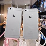 İp Askılı Tank Şeffaf Kılıf iPhone 6 Plus