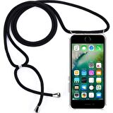 iPhone SE 2020 Boyun Askılı İpli Şeffaf Tank Kılıf
