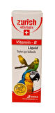 Zurich Kuşlar için B Vitamini 30 ml