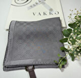 90x90  JAKARLI SAF İPEK EŞARP - 05493