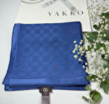 90x90  JAKARLI SAF İPEK EŞARP - 05493