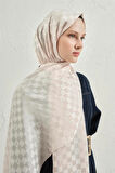 Elegance J.İpek Pamuk Dama Şal - 75 x 195