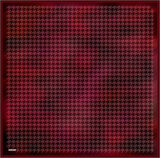 Klasik DesenliTwill İpek Eşarp -2025/2026 -9434D