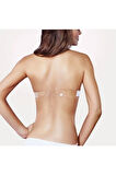 Sırtı Şeffaf Askılı Boş Straplez Sütyen 1502