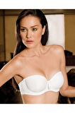 Dolu Kap Strapless (askısız) Sütyen Ten-85195
