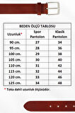 3 cm Genişlik %100 Hakiki Roys Deri Nikel Tokalı Dikişli Kadın Kemer Haki Yeşil