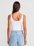 Beyaz Askılı Bodysuit