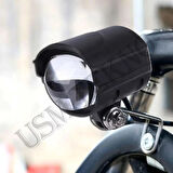  Astraled Led Far Elektrikli Scooter Farı Elektrikli Motosiklet E Bisiklet Far + Korna 36v-60v-Uyumlu