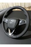 OPEL İNSİGNİA ARACA ÖZEL Uyumlu DİKMELİ DİREKSİYON KILIFI