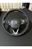 OPEL İNSİGNİA ARACA ÖZEL Uyumlu DİKMELİ DİREKSİYON KILIFI