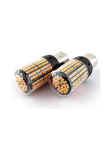 Oto Led Sinyal Ampulü Py21w Tak Kullan Ürün 144 Led Turuncu