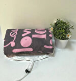 İpli Ayarlanabilir Isıya Dayanıklı Keçeli Stoperli Masası Kılıfı Örtüsü Bezi 55x140 Cm Pink Love