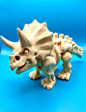 Dinozor Oyuncağı, Gerçekçi Triceratops Modeli - Büyük Boy