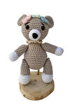 Amigurumi Ayıcık Uyku Arkadaşı Ve Diş Kaşıyıcı Seti