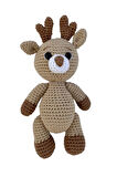 Amigurumi Geyik Uyku Arkadaşı Ve Diş Kaşıyıcı Seti
