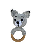 Amigurumi Tilki Uyku Arkadaşı Ve Diş Kaşıyıcı Seti