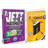 Ünlüler Yayınları 7. Sınıf Matematik JETT Soru Fasikülleri ve Arı Atölyem Seti 2 Kitap
