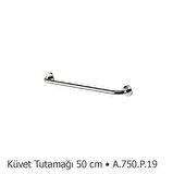 DUXXA 50 CM KÜVET TUTAMAĞI 304 PASLANMAZ Q19