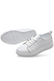 764  Full Ortopedik Taban Hakiki Deri Günlük Kadın Ayakkabı Kadın Sneakers