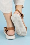 652 Ortopedik Taban Spor Outdoor Kadın Sandalet Esnek Hafif Sandalet