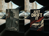 Atatürk ve Just Drift It - İkili Oto Kokusu - Dekoratif Araç Kokusu ve Aksesuarı