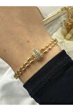 Gold VIP Zincir Bileklik