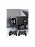 🎮 Projeksiyon Gamebox | Ultra Hd Projeksiyon + 2 Kablosuz Oyun Kolu + Dahili Oyunlar