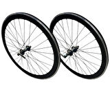 Qlip Shimano Sora 8-9-10 Vites Yol Yarış Bisiklet Jant Seti
