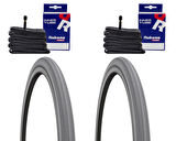 Rubena Rib 24x1 3-8 Gri Tekerlekli Sandalye Lastik Seti 32-540