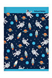 Keskin Color A4 80 Yp Kareli Tel Dikişli Karton Kapak Ufo Defter (2ADET)
