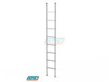 3 MT 80X25 TEK PARÇA MERDİVEN