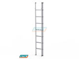 2,5*2=5 MT 80X25 İKİ PARÇALI SÜRGÜLÜ MERDİVEN